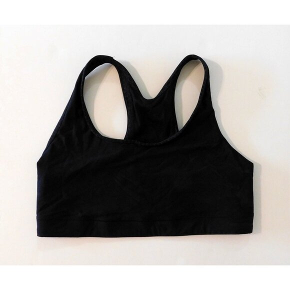 Champion Sports Bra Reversible Racerback XL Black Gray Double Dry Active Wear - Picture 7 of 8